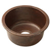 REDONDO CHICO 15-INCH ROUND BAR & PREP SINK