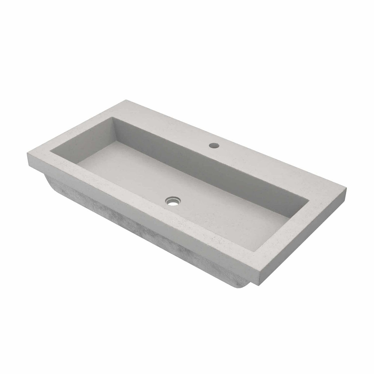 NATIVESTONE® TROUGH 3619 36-INCH RECTANGULAR BATHROOM SINK, NSL3619