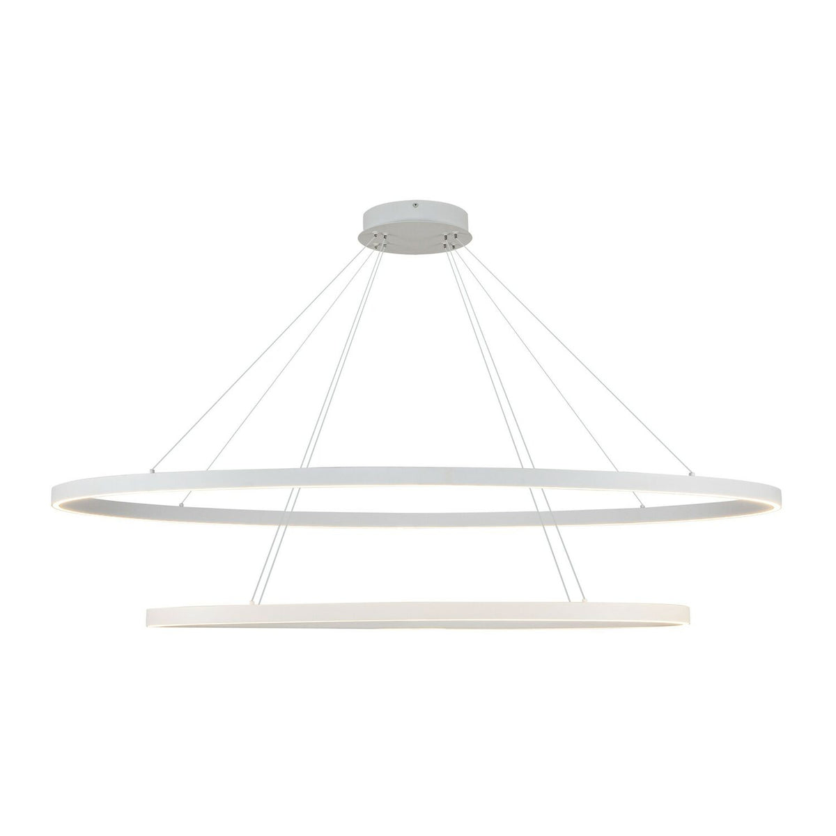 OVALE 2 LAYER LED CHANDELIER