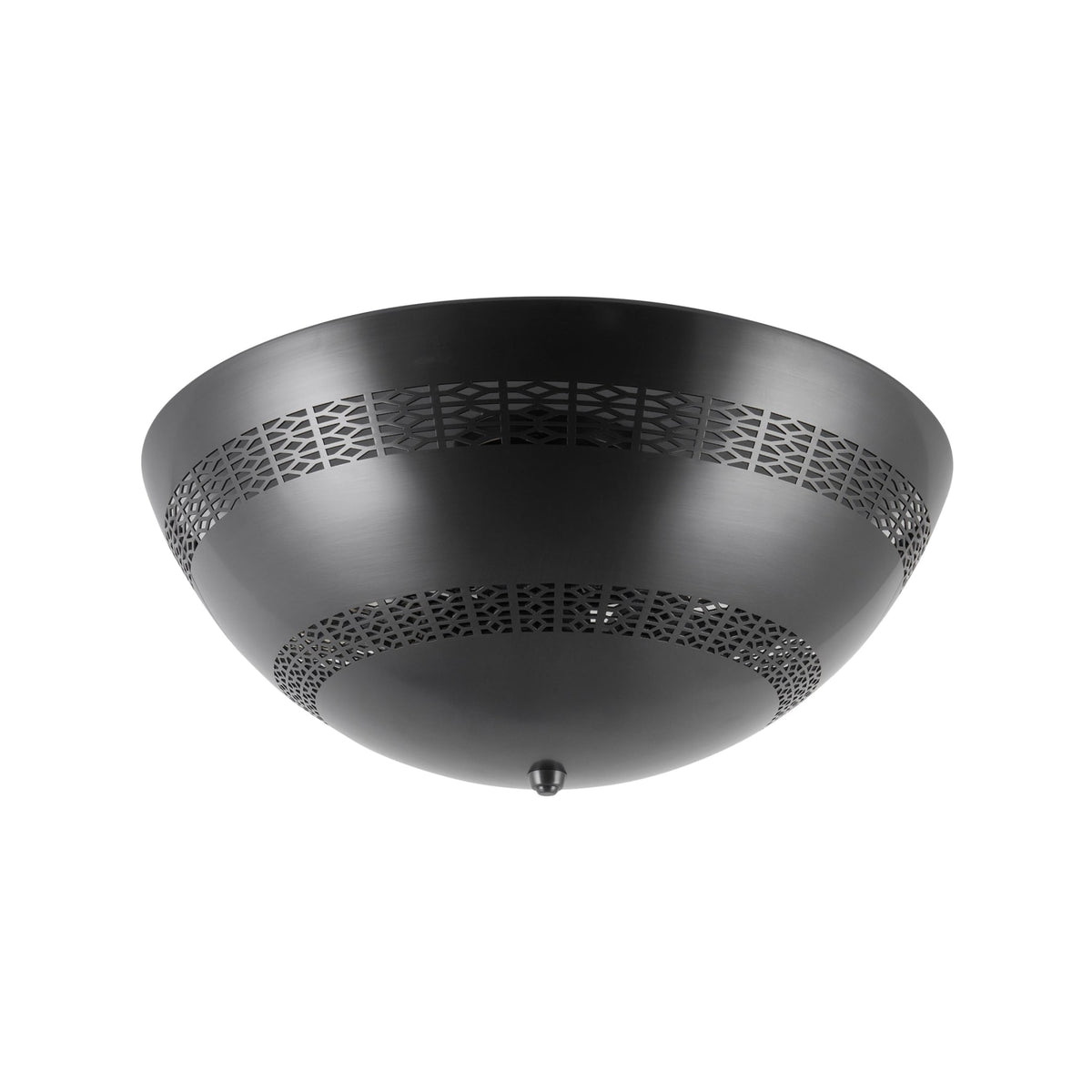 Alora Overland Flush Mount ceiling light in urban bronze finish