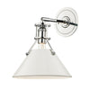 PAINTED NO.2 ONE LIGHT WALL SCONCE - robinsonco.ca