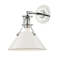 PAINTED NO.2 ONE LIGHT WALL SCONCE - robinsonco.ca