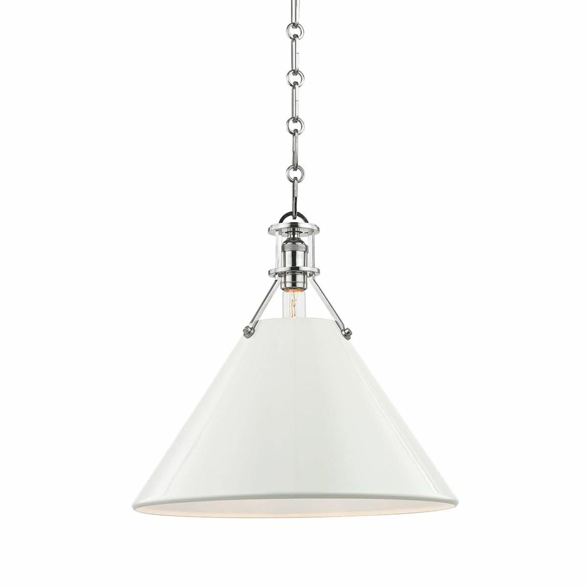 PAINTED NO.2 ONE LIGHT 16" PENDANT - robinsonco.ca