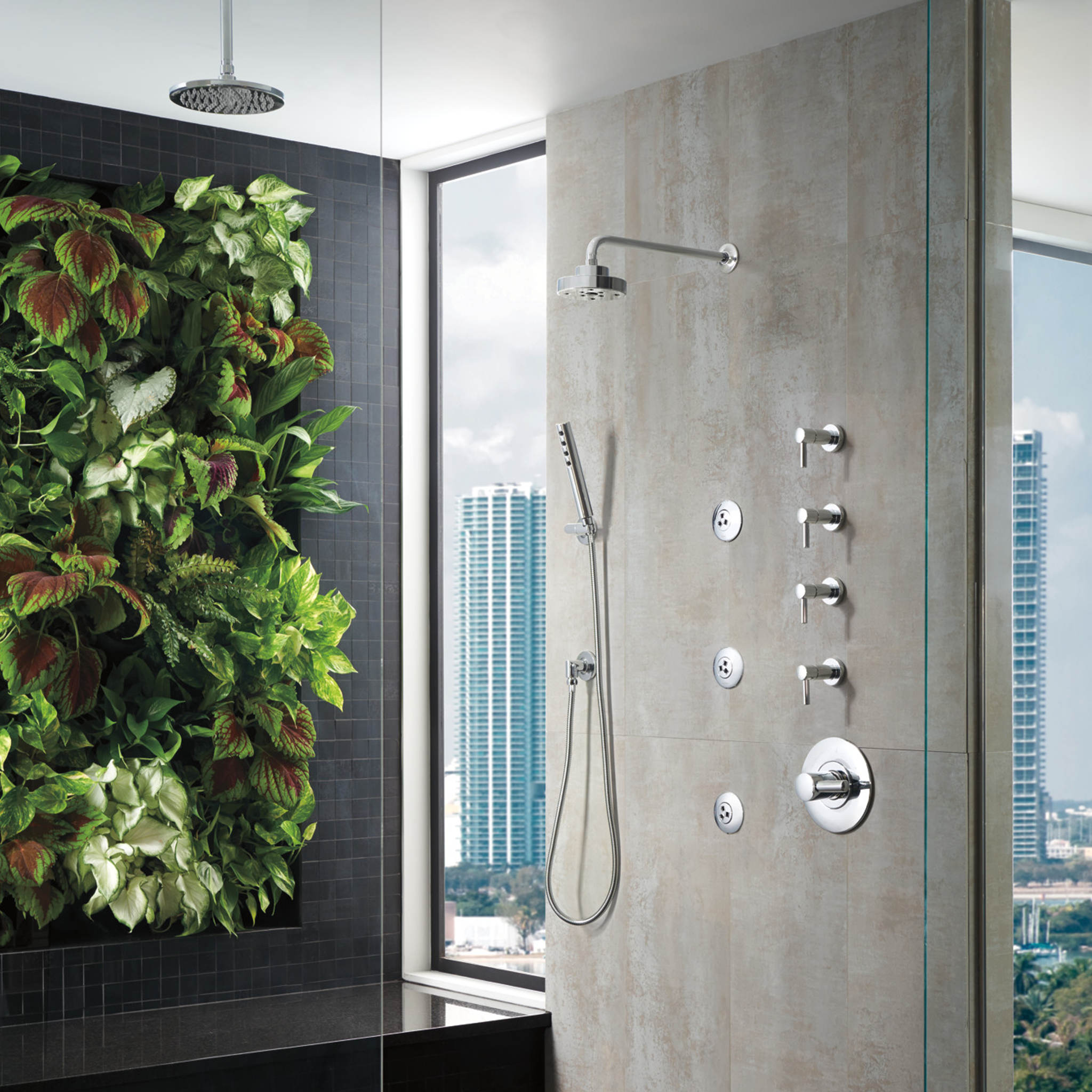 ODIN® WALL-MOUNT HANDSHOWER WITH H2OKINETIC® TECHNOLOGY - robinsonco.ca