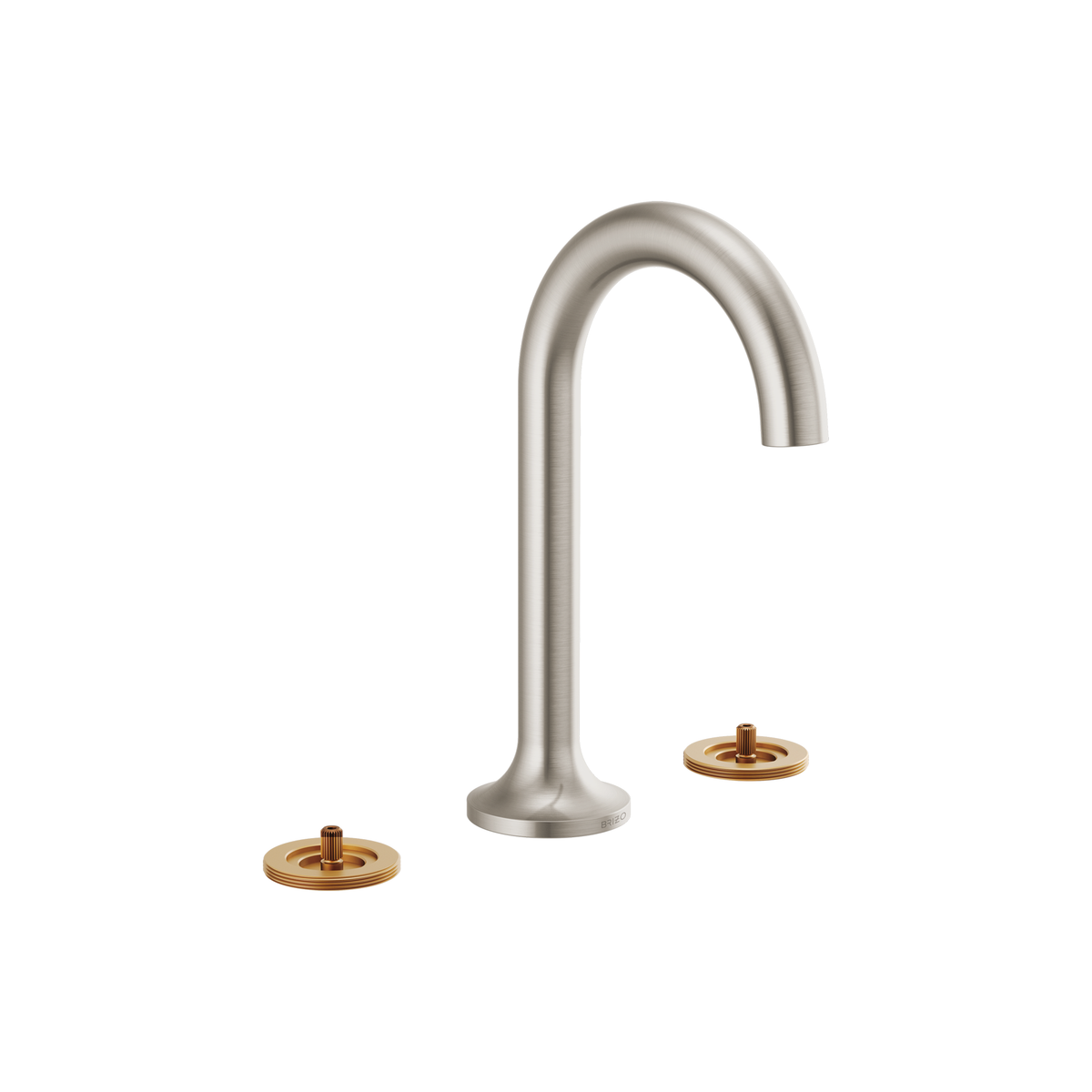 Odin widespread lavatory faucet without handles by Brizo