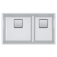 PEAK GRANITE UNDERMOUNT DOUBLE BOWL KITCHEN SINK - robinsonco.ca