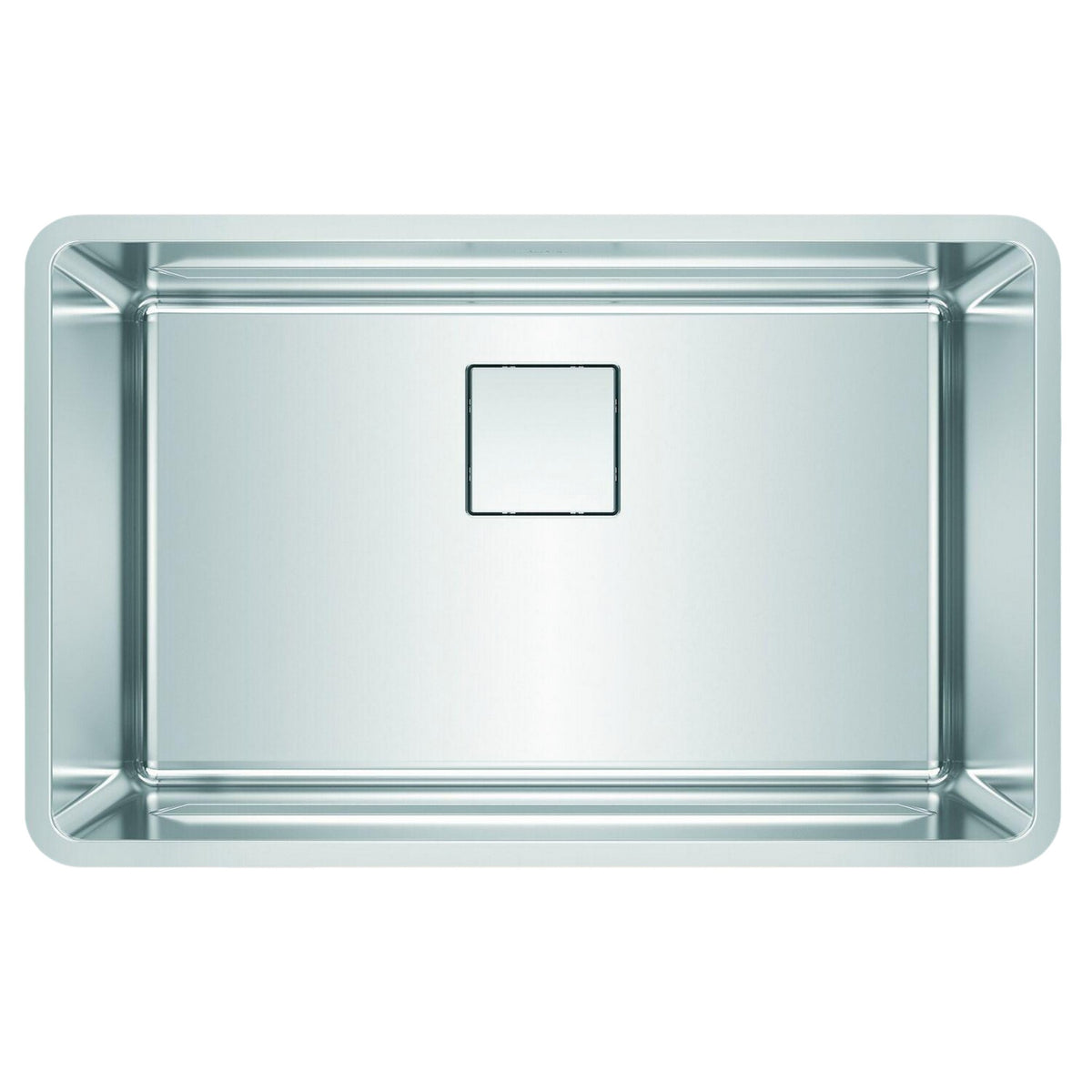 PESCARA 18 GAUGE STAINLESS STEEL UNDERMOUNT SINGLE BOWL KITCHEN SINK - robinsonco.ca