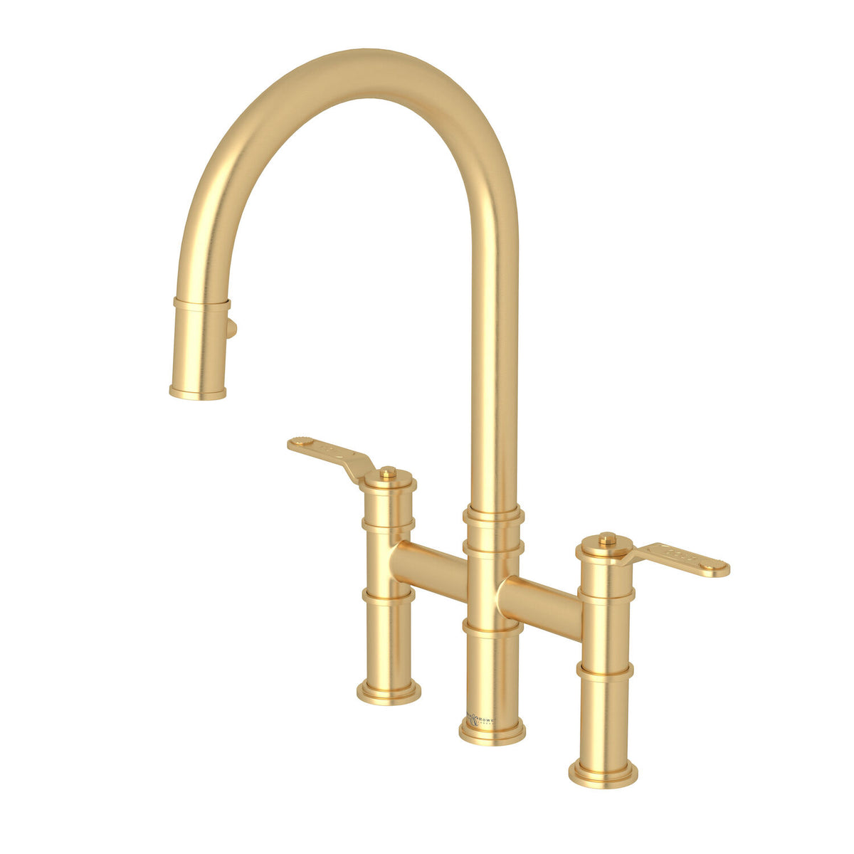ARMSTRONG PULL-DOWN BRIDGE KITCHEN FAUCET WITH C-SPOUT - robinsonco.ca