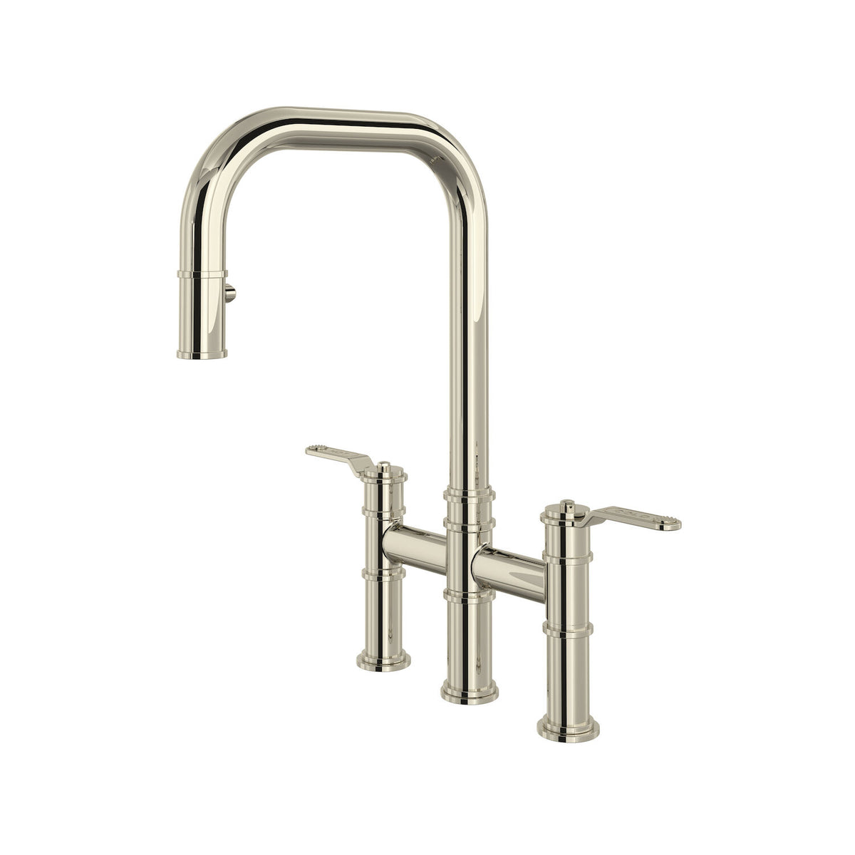 ARMSTRONG PULL-DOWN BRIDGE KITCHEN FAUCET WITH U-SPOUT - robinsonco.ca