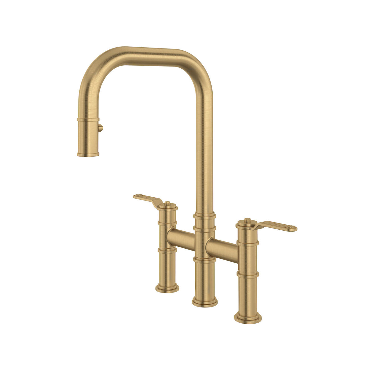 ARMSTRONG PULL-DOWN BRIDGE KITCHEN FAUCET WITH U-SPOUT - robinsonco.ca