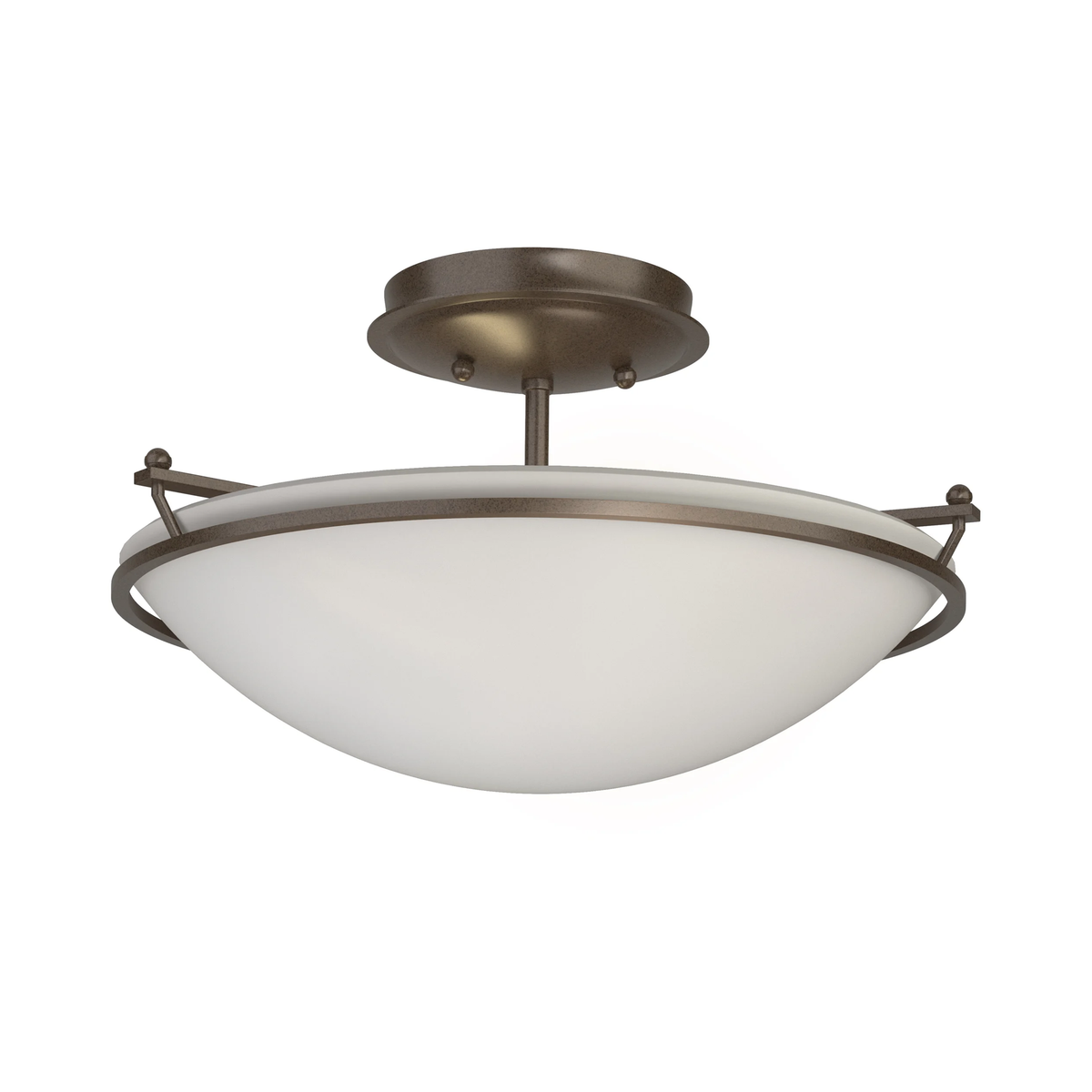 PLAIN SMALL SEMI-FLUSH LIGHT - robinsonco.ca