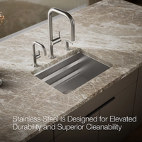 PROLIFIC 23-INCH SINGLE-BOWL KITCHEN SINK - robinsonco.ca