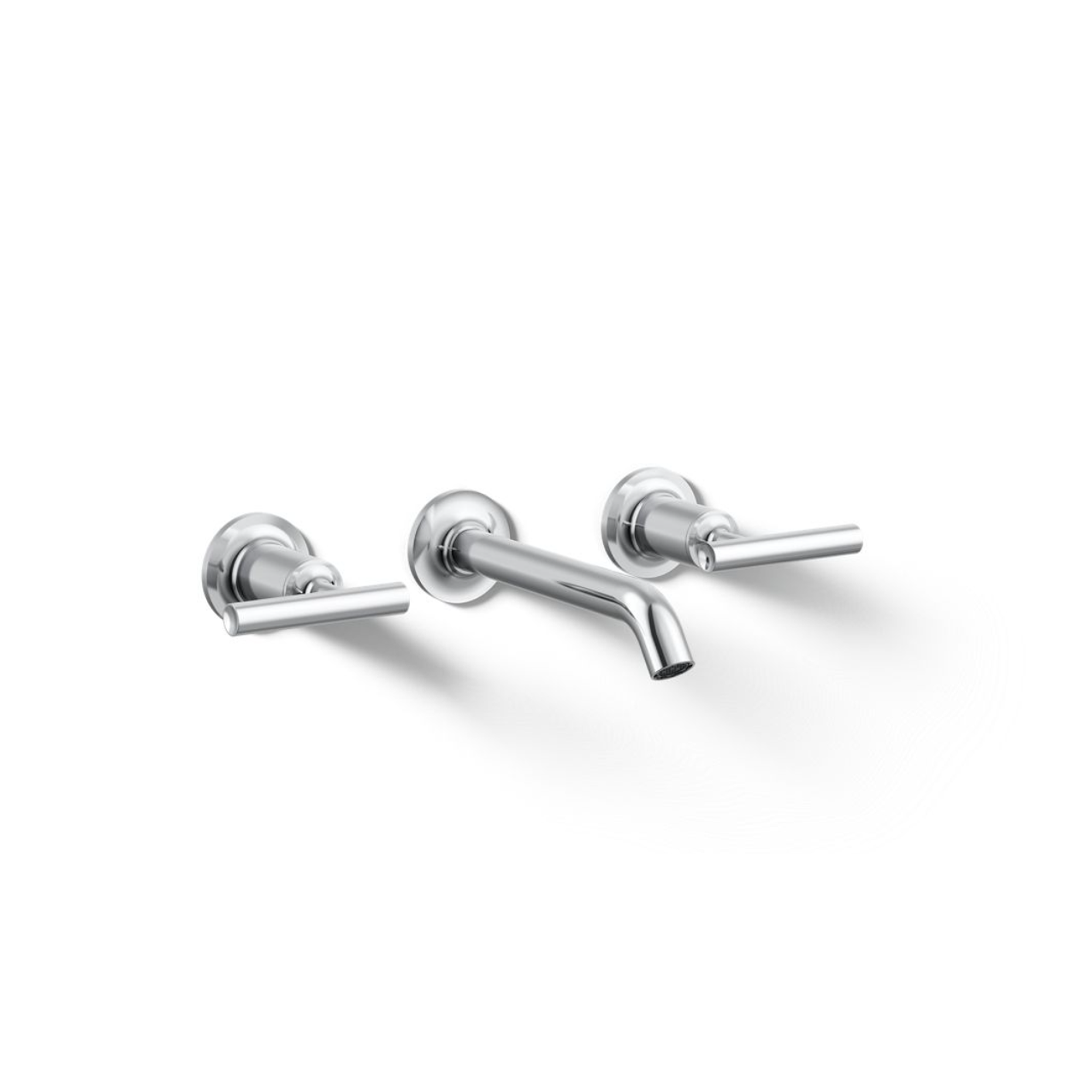 PURIST WIDESPREAD WALL-MOUNT BATHROOM SINK FAUCET TRIM WITH LEVER HANDLES, 1.2 GPM - robinsonco.ca