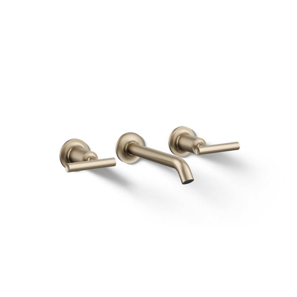 PURIST WIDESPREAD WALL-MOUNT BATHROOM SINK FAUCET TRIM WITH LEVER HANDLES, 1.2 GPM - robinsonco.ca