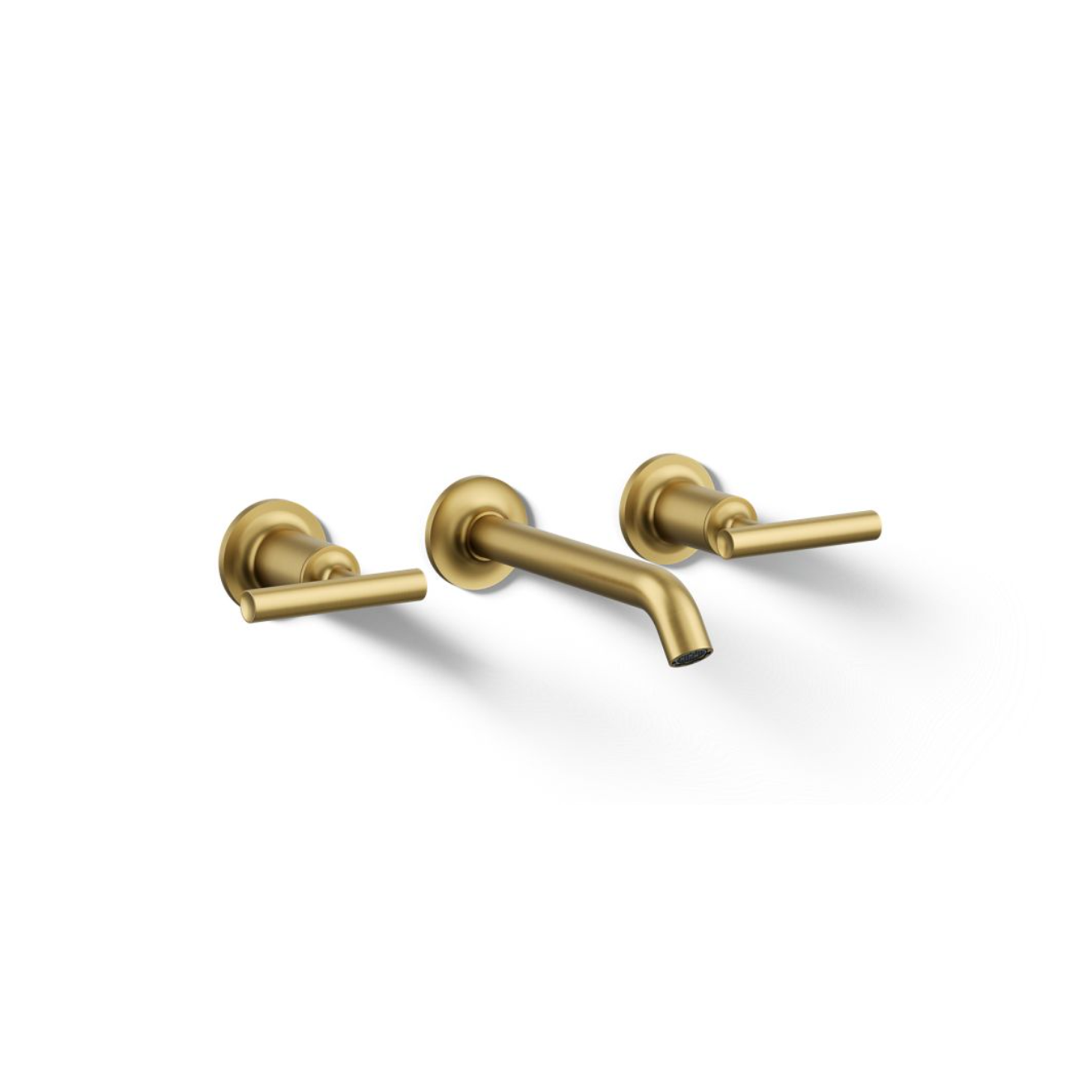 PURIST WIDESPREAD WALL-MOUNT BATHROOM SINK FAUCET TRIM WITH LEVER HANDLES, 1.2 GPM - robinsonco.ca