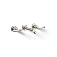 PURIST WIDESPREAD WALL-MOUNT BATHROOM SINK FAUCET TRIM WITH LEVER HANDLES, 1.2 GPM - robinsonco.ca