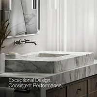 PURIST WIDESPREAD WALL-MOUNT BATHROOM SINK FAUCET TRIM WITH LEVER HANDLES, 1.2 GPM - robinsonco.ca
