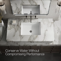 PURIST WIDESPREAD WALL-MOUNT BATHROOM SINK FAUCET TRIM WITH LEVER HANDLES, 1.2 GPM - robinsonco.ca