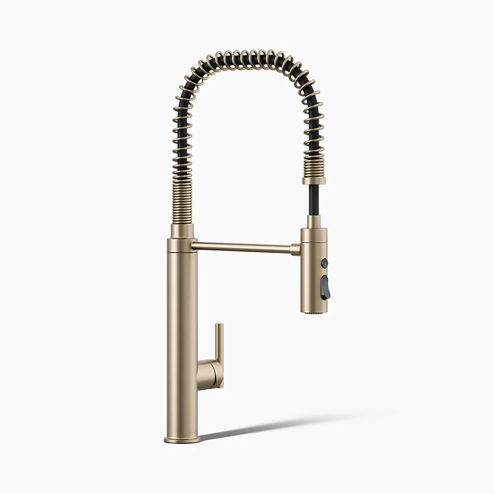 PURIST SEMI-PROFESSIONAL KITCHEN SINK FAUCET WITH THREE-FUNCTION SPRAYHEAD