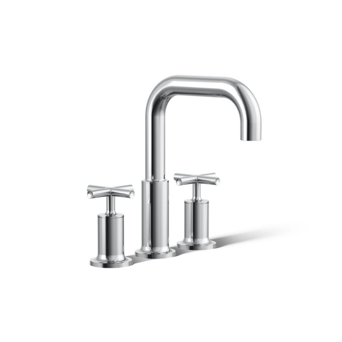 PURIST® DECK MOUNT BATH FAUCET TRIM FOR HIGH-FLOW VALVE WITH CROSS HANDLES - robinsonco.ca