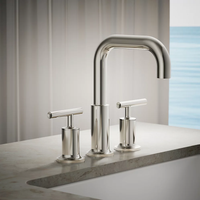 PURIST® DECK MOUNT BATH FAUCET TRIM FOR HIGH-FLOW VALVE WITH LEVER HANDLES