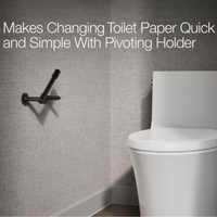 PURIST® PIVOTING TOILET PAPER HOLDER - robinsonco.ca