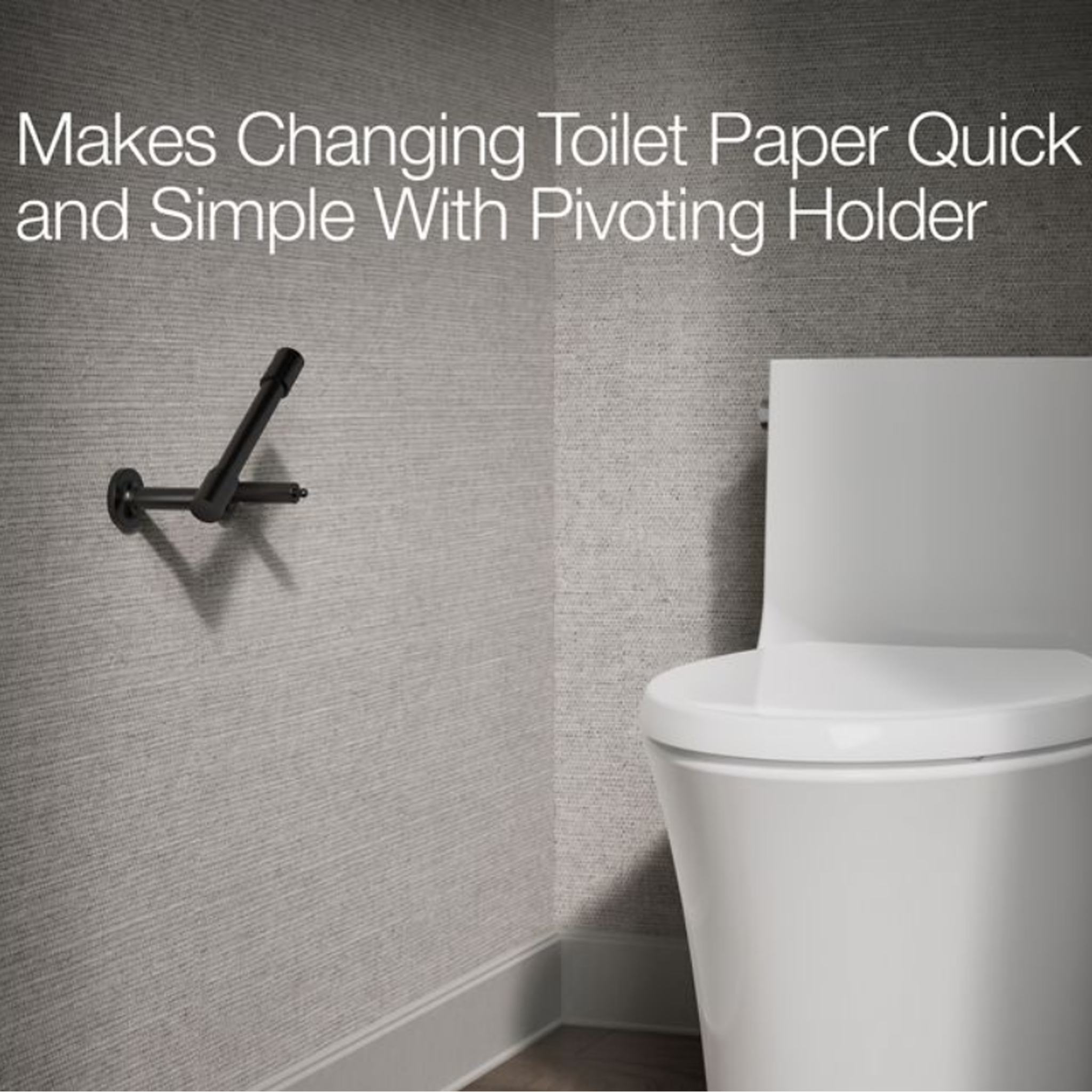 PURIST® PIVOTING TOILET PAPER HOLDER - robinsonco.ca