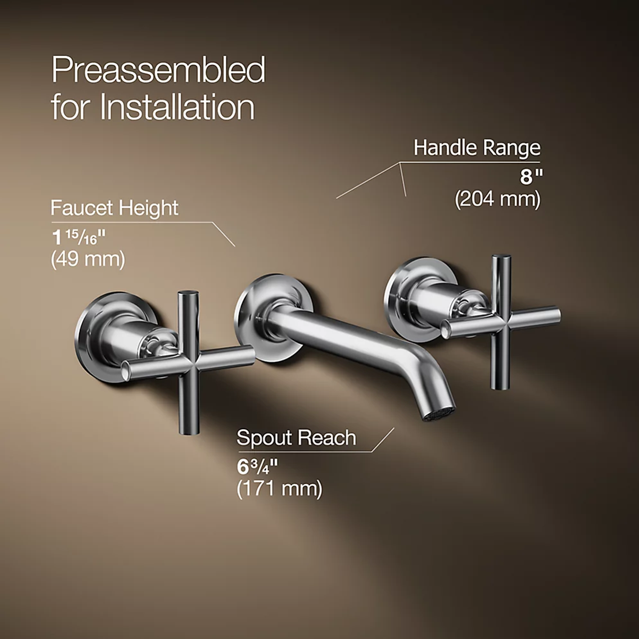 PURIST WALL-MOUNT BATH SINK FAUCET - robinsonco.ca