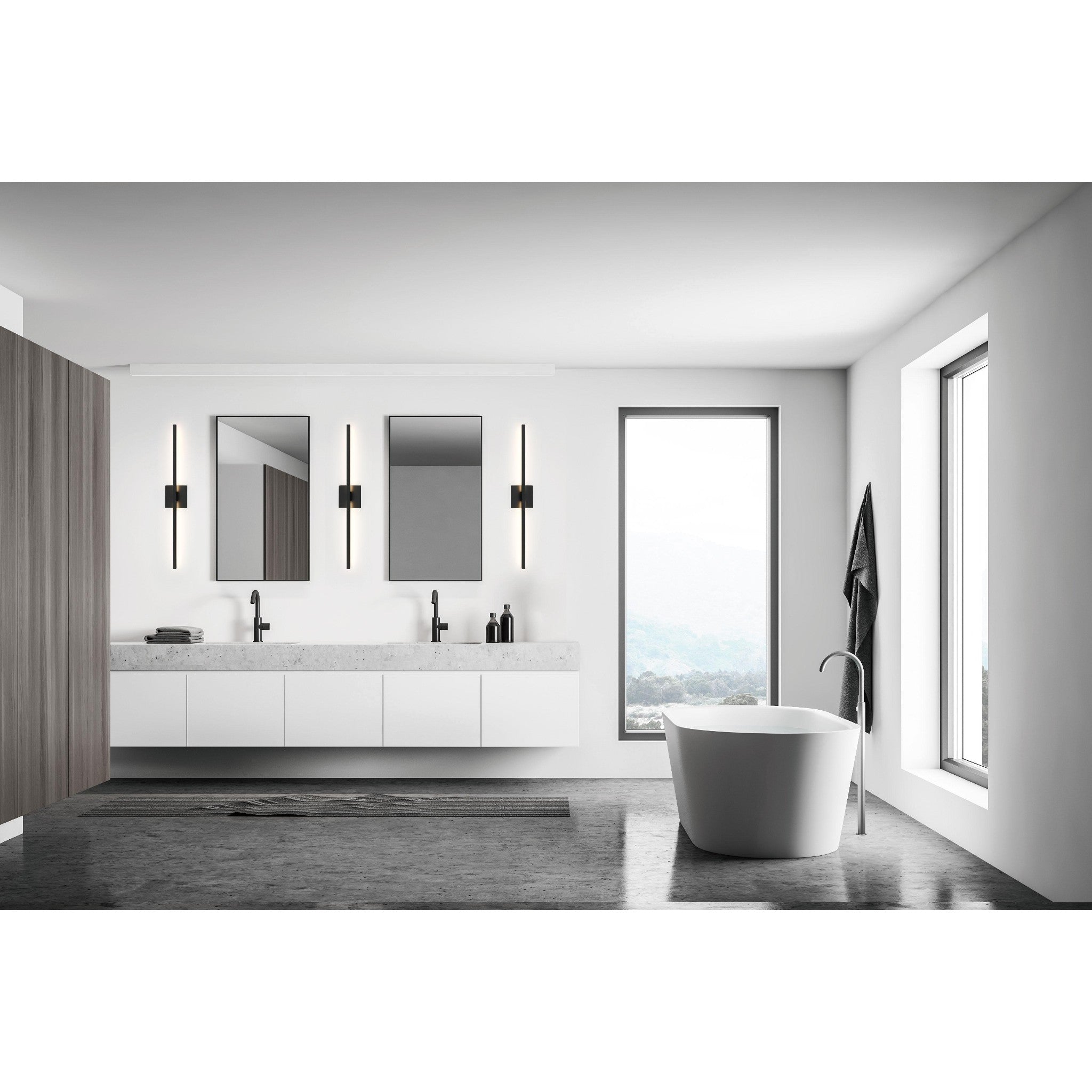 RAGUSA LARGE 1-LIGHT LED WALL SCONCE - robinsonco.ca
