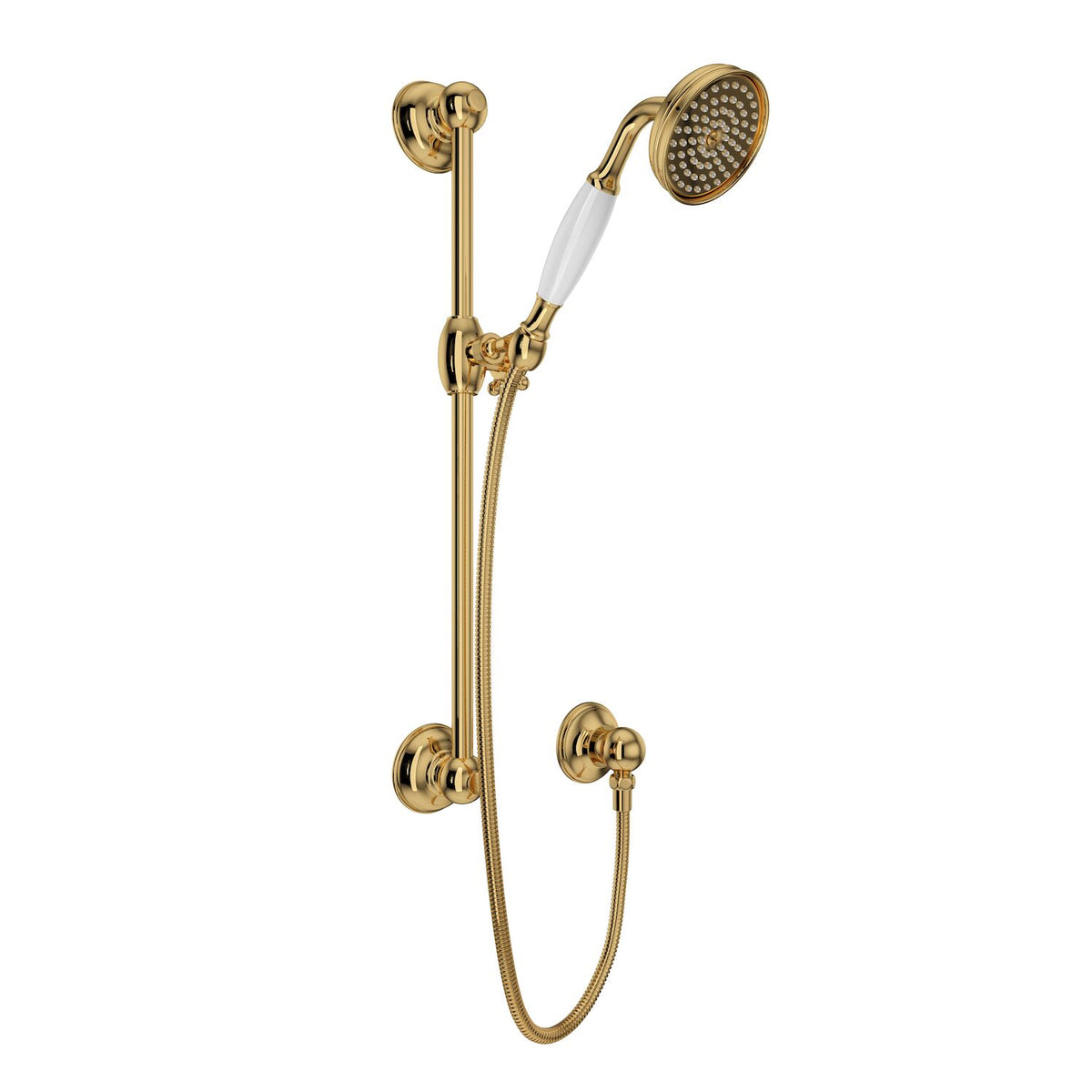 ROHL® HANDSHOWER SET WITH 22" SLIDE BAR AND SINGLE-FUNCTION HANDSHOWER - robinsonco.ca