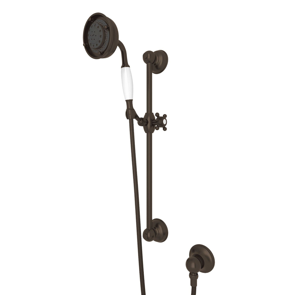 ROHL® HANDSHOWER SET WITH 22" SLIDE BAR AND 3-FUNCTION HANDSHOWER - robinsonco.ca