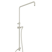 ROHL® RISER WITH DIVERTER, HOSE AND SLIDING HANDSHOWER HOLDER - robinsonco.ca