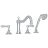 ACQUI® 4-HOLE DECK MOUNT TUB FILLER (LEVER HANDLE)
