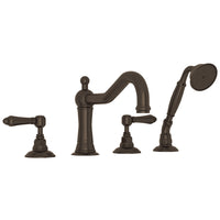 ACQUI® 4-HOLE DECK MOUNT TUB FILLER (LEVER HANDLE) - robinsonco.ca