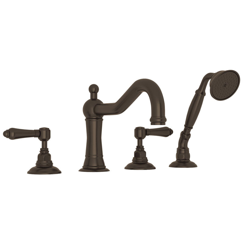 ACQUI® 4-HOLE DECK MOUNT TUB FILLER (LEVER HANDLE) - robinsonco.ca