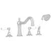 ACQUI® 4-HOLE DECK MOUNT TUB FILLER