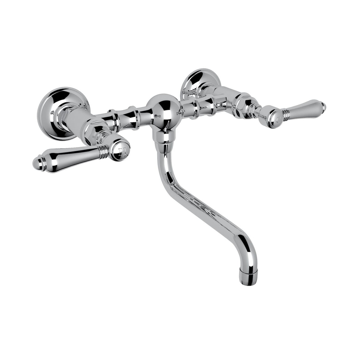 ACQUI® WALL MOUNT BRIDGE LAVATORY FAUCET (LEVER HANDLE)