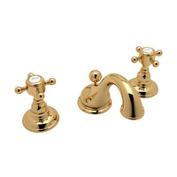 VIAGGIO® WIDESPREAD LAVATORY FAUCET WITH LOW SPOUT (CROSS HANDLE) - robinsonco.ca
