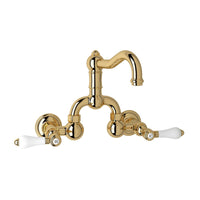 ACQUI® WALL MOUNT BRIDGE LAVATORY FAUCET WITH COLUMN SPOUT - robinsonco.ca