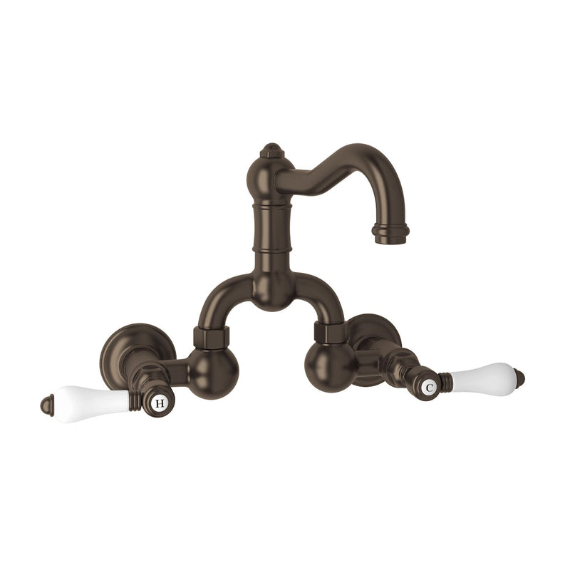 ACQUI® WALL MOUNT BRIDGE LAVATORY FAUCET WITH COLUMN SPOUT - robinsonco.ca