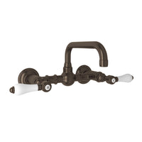 ACQUI® WALL MOUNT BRIDGE LAVATORY FAUCET WITH U-SPOUT - robinsonco.ca