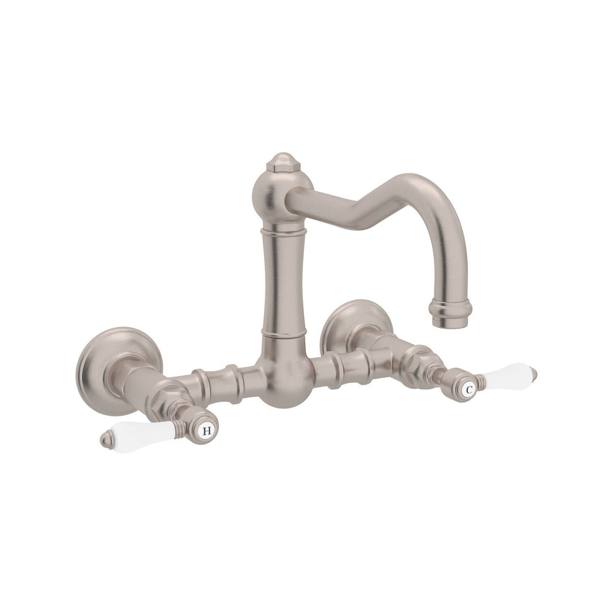 ACQUI® WALL MOUNT BRIDGE KITCHEN FAUCET WITH COLUMN SPOUT - robinsonco.ca