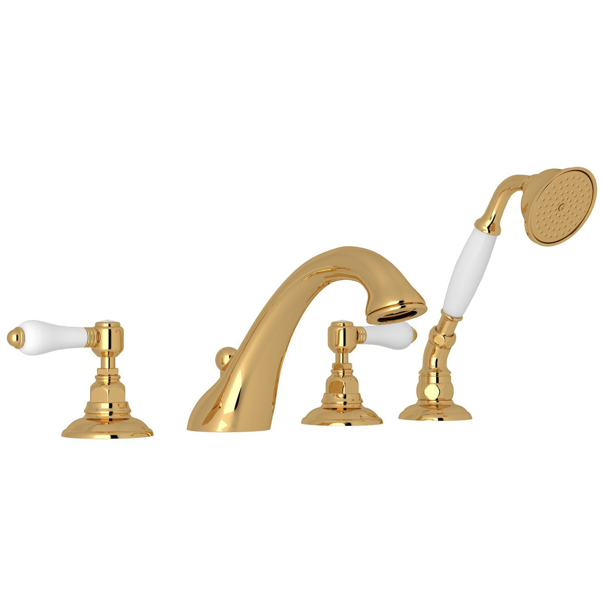VIAGGIO® 4-HOLE DECK MOUNT TUB FILLER - robinsonco.ca