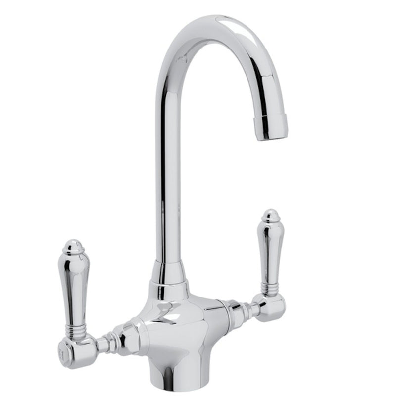 SAN JULIO® TWO HANDLE BAR/FOOD PREP KITCHEN FAUCET (LEVER HANDLE)