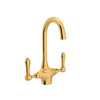 SAN JULIO® TWO HANDLE BAR/FOOD PREP KITCHEN FAUCET (LEVER HANDLE) - robinsonco.ca