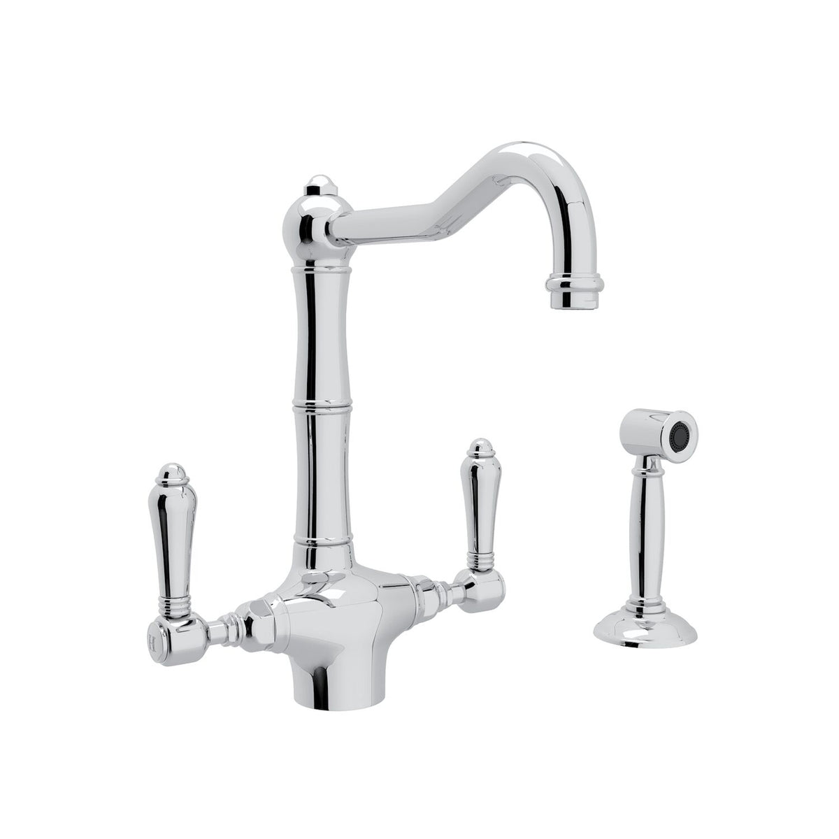 ACQUI® TWO HANDLE KITCHEN FAUCET WITH SIDE SPRAY (LEVER HANDLE) - robinsonco.ca