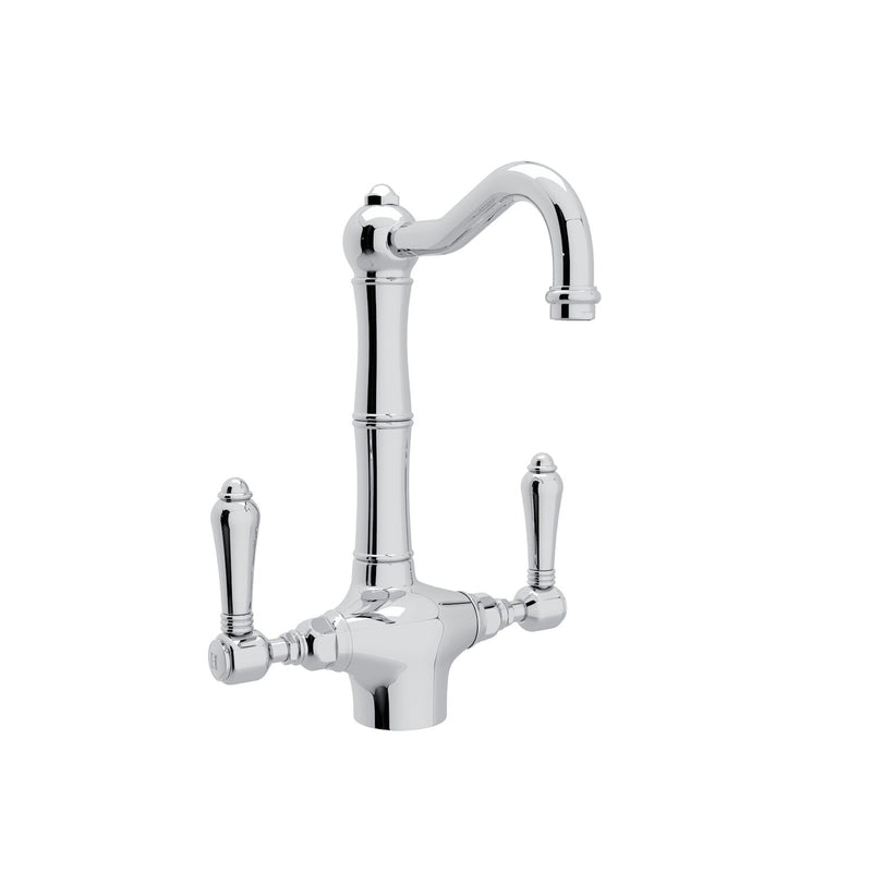 ACQUI® TWO HANDLE BAR/FOOD PREP KITCHEN FAUCET (LEVER HANDLE)
