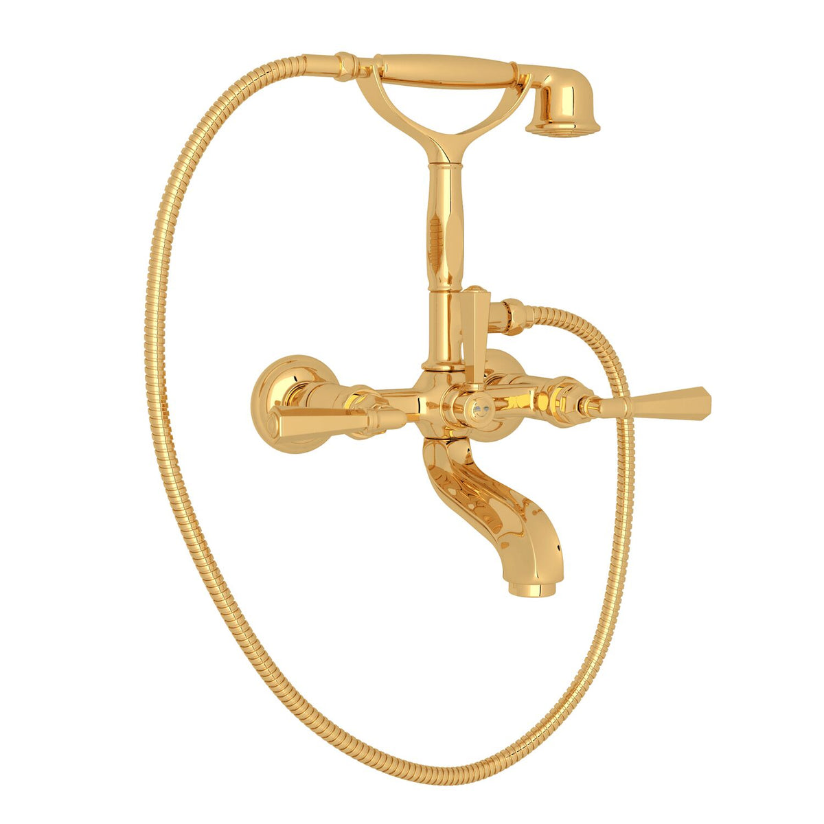 PALLADIAN® EXPOSED WALL MOUNT TUB FILLER (LEVER HANDLE) - robinsonco.ca