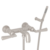 SAN GIOVANNI EXPOSED WALL MOUNT TUB FILLER (LEVER HANDLE) - robinsonco.ca