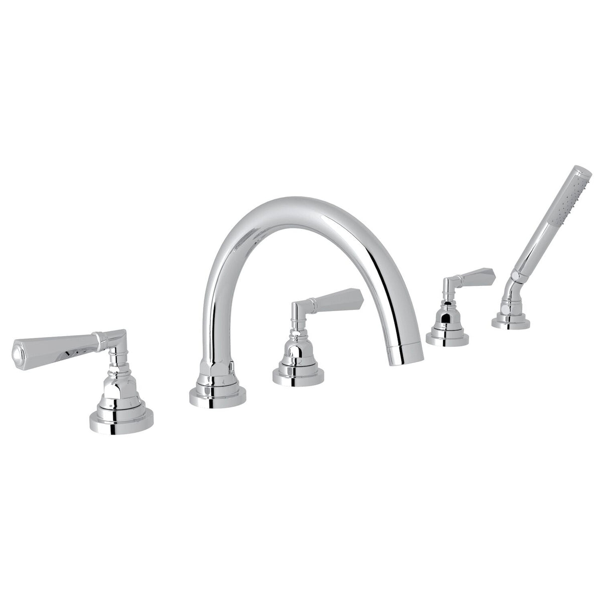 SAN GIOVANNI™ 5-HOLE DECK MOUNT TUB FILLER (LEVER HANDLE)